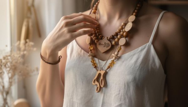 Colliers en bois : la tendance artisanale à adopter en 2026 pour vos looks